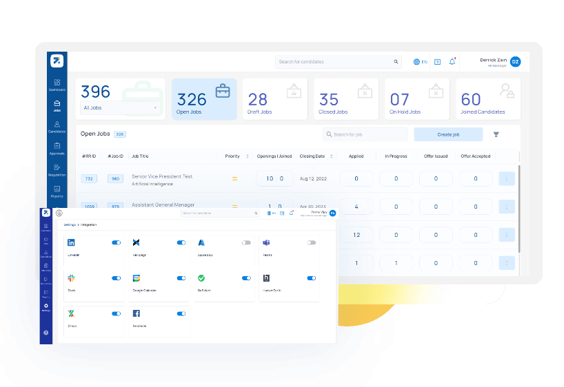 Highly Configurable with Custom  and Fields and Seamless Integrations